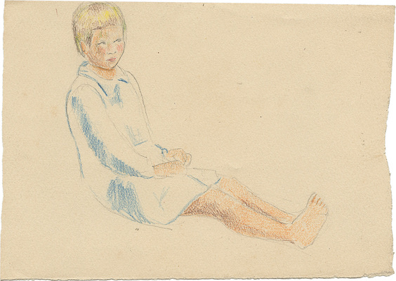 Дорфман Елизавета Григорьевна. Портрет мальчика